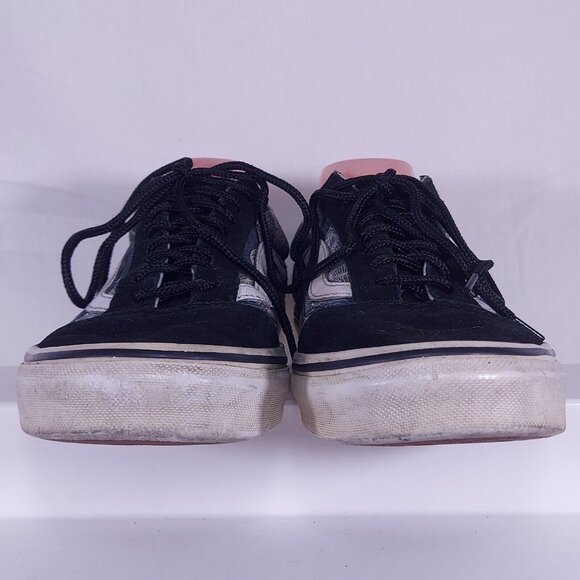 Vans Wireframe Skull Shoes Sneakers Canvas Suede Lace Up Mens 7.5 Womens 9 main image 5